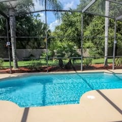 Ref 10. Lake Berkley. Villa own pool. Gas BBQ. Near Disney