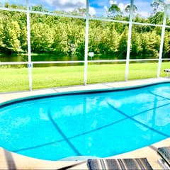 Ref 53. Stunning villa, own pool with lake view. Near Disney