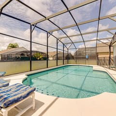 Ref 67. Stunning villa with South facing pool. Near Disney