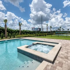 ref 41. Stunning villa own South facing pool. Near Disney