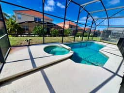 Ref 37. Modern family 6 Bed Villa with pool/spa. Nr Disney