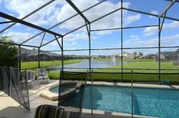 Ref 26. Stunning villa with own pool. Lake view. Near Disney