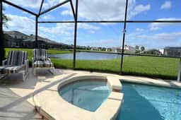 Ref 26. Stunning villa with own pool. Lake view. Near Disney