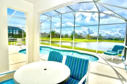 Ref 42.  Stunning pool Home with Lake View. Near Disney