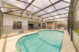 Ref 67. Stunning villa with South facing pool. Near Disney