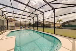 Ref 67. Stunning villa with South facing pool. Near Disney