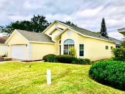 Ref 95. Modern family villa own pool & games room. Nr Disney