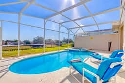 ref 111. Stunning home, own pool. Gated Resort. Near Disney.