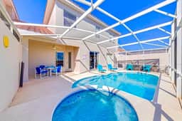ref 111. Stunning home, own pool. Gated Resort. Near Disney.