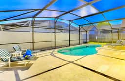 Ref 116. Stunning villa with South facing pool. Near Disney
