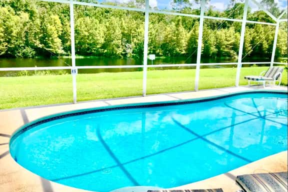 Ref 53. Stunning villa, own pool with lake view. Near Disney - Image 1