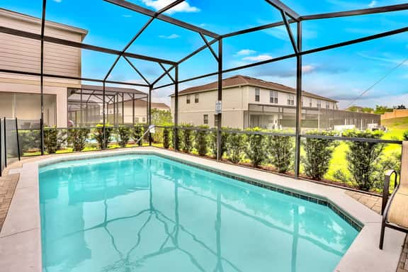 ref 9908. Stunning villa own pool. Near Disney. Pet friendly - Image 1