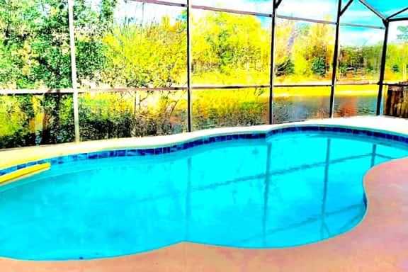 Ref 994PF. Modern lake view pool home. Very close to Disney - Image 1