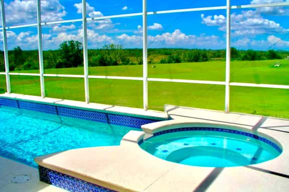 Ref 97. Villa with pool/spa conservation view. Near Disney - Image 1