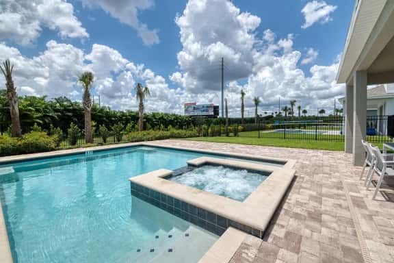 ref 41. Stunning villa own South facing pool. Near Disney - Image 1
