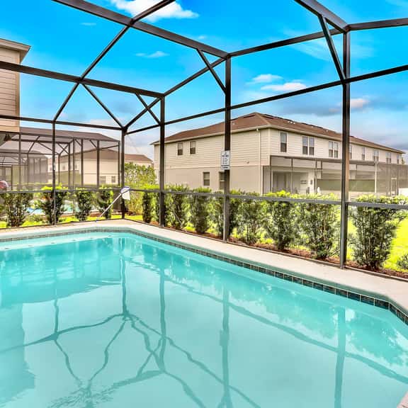 ref 9908. Stunning villa own pool. Near Disney. Pet friendly - Image 1
