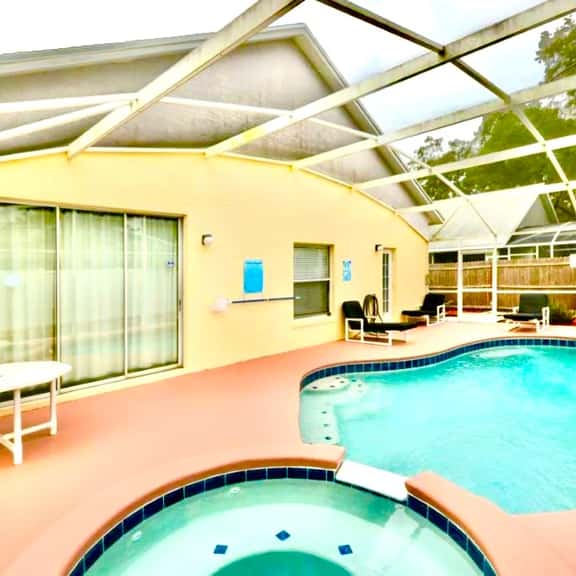 Ref 95. Modern family villa own pool & games room. Nr Disney - Image 1