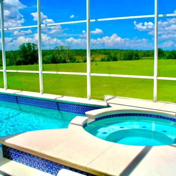 Ref 97. Villa with pool/spa conservation view. Near Disney - Image 1