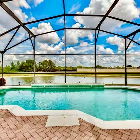 ref 125. Fabulous villa own pool, games room. Near Disney - Image 1