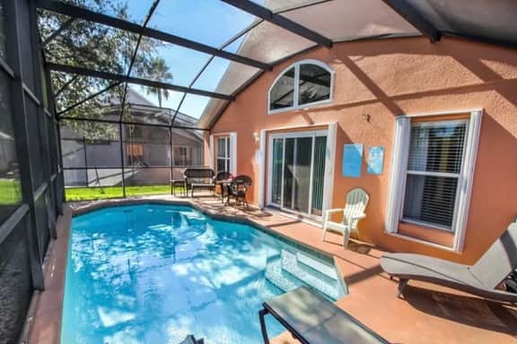 Ref 17. Lake Berkley. Superb Villa , own pool. BBQ.Nr Disney