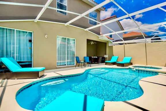 Ref 66. Stunning home with pool. Tuscan Hills near Disney