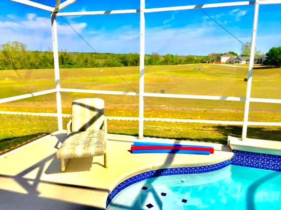 Ref 97. Villa with pool/spa conservation view. Near Disney
