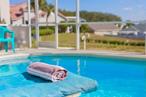ref 111. Stunning home, own pool. Gated Resort. Near Disney.