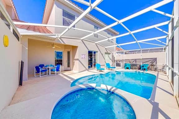 ref 111. Stunning home, own pool. Gated Resort. Near Disney.