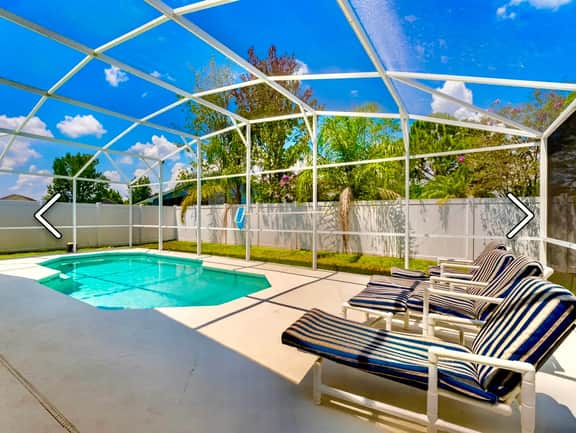 ref 806. Spectacular villa. Very private own pool. Nr Disney