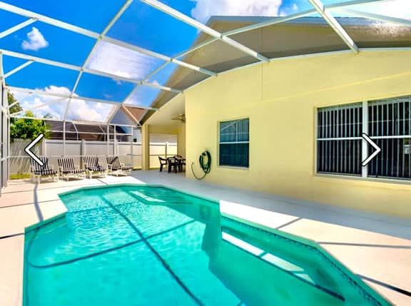 ref 806. Spectacular villa. Very private own pool. Nr Disney