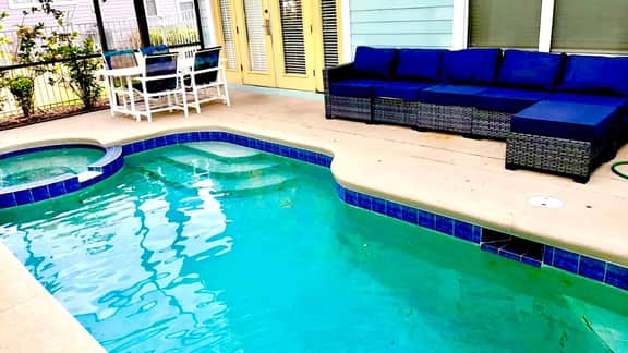 ref 9909. Villa own pool on Reunion Golf Resort. Near Disney