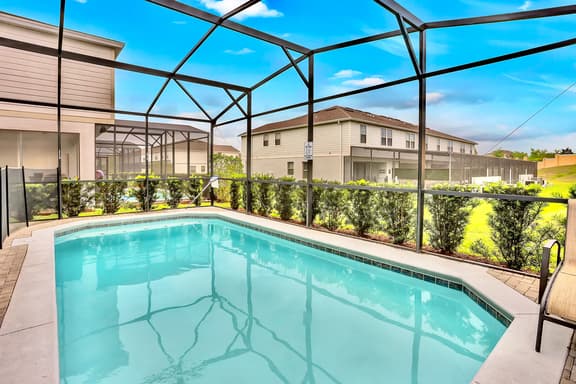 ref 9908. Stunning villa own pool. Near Disney. Pet friendly