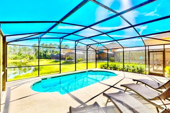 ref 803. Stunning Villa own pool with conservation view.