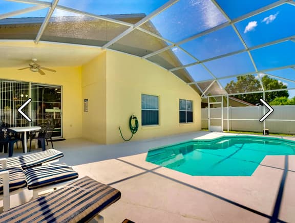 ref 806. Spectacular villa. Very private own pool. Nr Disney