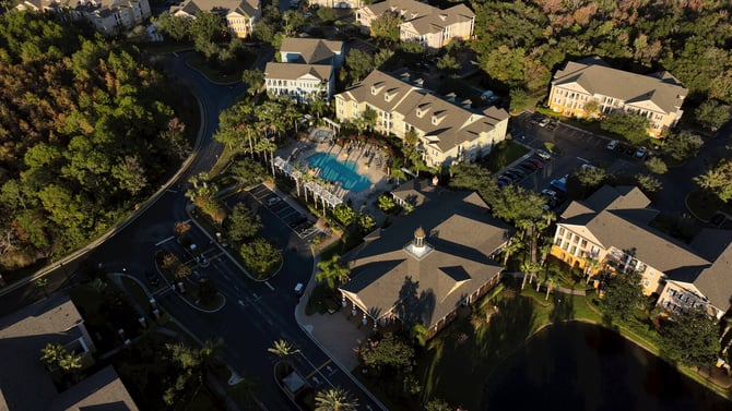 Villas on Large Resorts